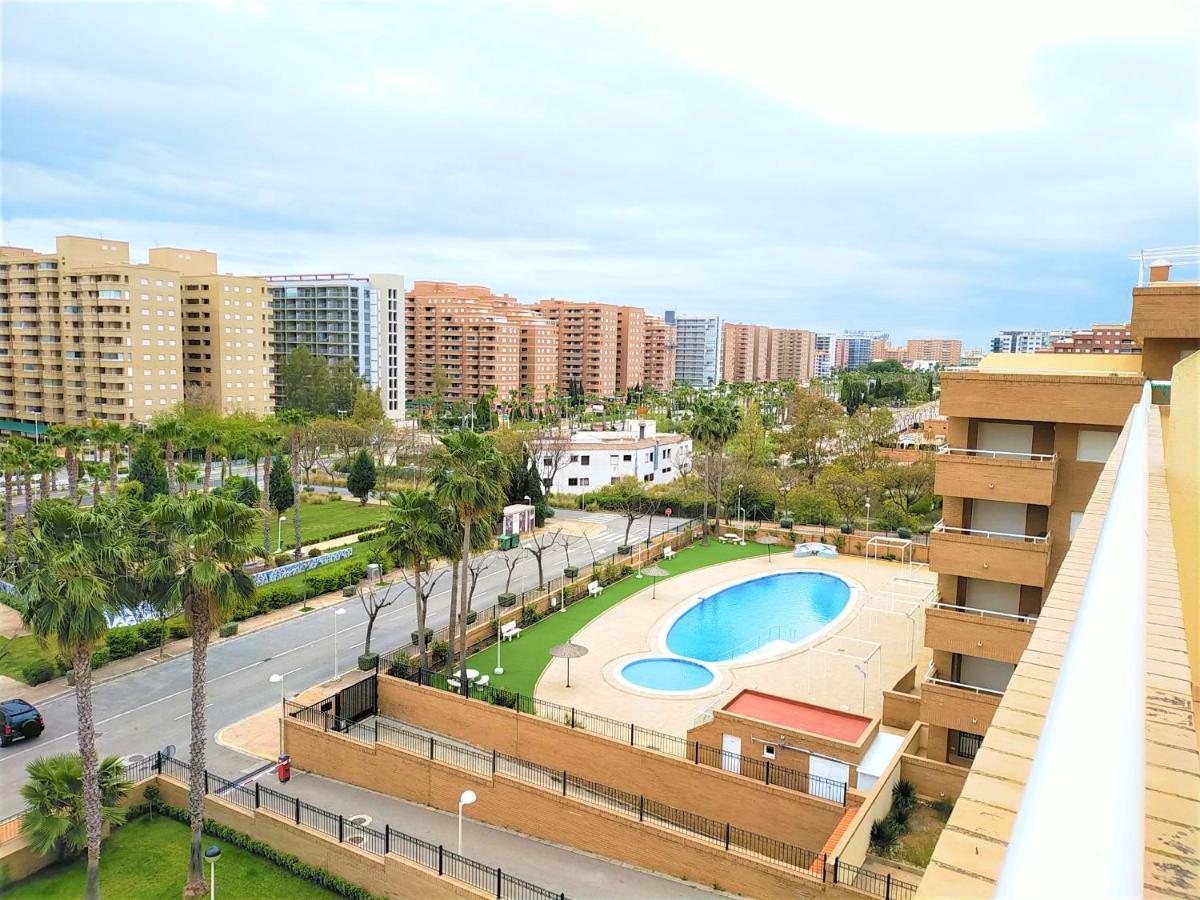 Acv - Costa Caribe Ii-2ª Linea, Planta 5, Frontal Apartman Oropesa del Mar Kültér fotó