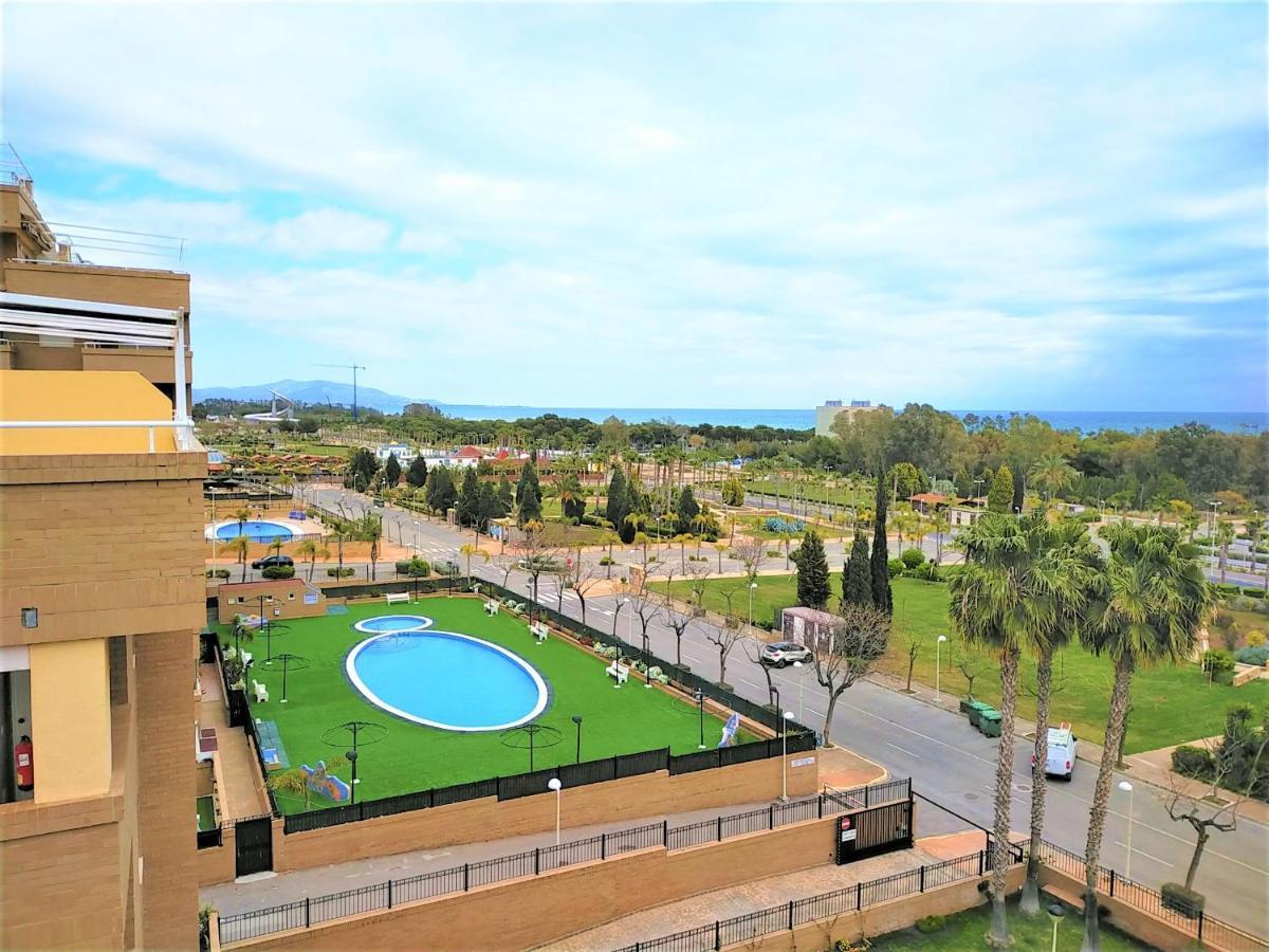 Acv - Costa Caribe Ii-2ª Linea, Planta 5, Frontal Apartman Oropesa del Mar Kültér fotó
